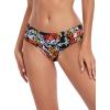 Ocean Blues Women’s Strappy Bikini Bottom Full Coverage Swim Briefs(Multi Leopard)
