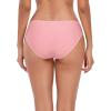 Ocean Blues Women’s Strappy Bikini Bottom Full Coverage Swim Briefs(Pink)