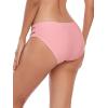 Ocean Blues Women’s Strappy Bikini Bottom Full Coverage Swim Briefs(Pink)