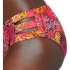Ocean Blues Women’s Strappy Bikini Bottom Full Coverage Swim Briefs(Red Floral)