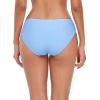 Ocean Blues Women’s Strappy Bikini Bottom Full Coverage Swim Briefs(Sea Blue)