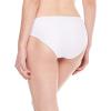 Ocean Blues Women’s Strappy Bikini Bottom Full Coverage Swim Briefs(White)