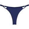 Ocean Blues Women’s Thong Bikini Bottom(Navy Blue)