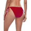 Ocean Blues Women’s Triangle Bikini Bottom(Dark Red)
