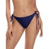 Ocean Blues Women’s Triangle Bikini Bottom(Navy Blue)