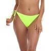 Ocean Blues Women’s Triangle Bikini Bottom(Neon Green)