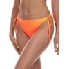 Ocean Blues Women’s Triangle Bikini Bottom(Neon Orange)