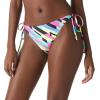 Ocean Blues Women’s Triangle Bikini Bottom(Neon Striped)