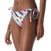 Ocean Blues Women’s Triangle Bikini Bottom(Neon Striped)