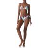 Ocean Blues Women’s Triangle Bikini Bottom(Neon Striped)