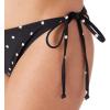 Ocean Blues Women’s Triangle Bikini Bottom(White & Black Dot)
