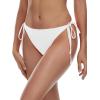 Ocean Blues Women’s Triangle Bikini Bottom(White)