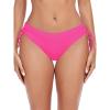 Ocean Blues Women’s Full Coverage Swim Bottom Tie Sides Bikini Bottom(Hot Pink)