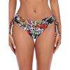 Ocean Blues Women’s Full Coverage Swim Bottom Tie Sides Bikini Bottom(Multi Leopard)