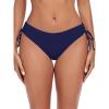 Ocean Blues Women’s Full Coverage Swim Bottom Tie Sides Bikini Bottom(Navy Blue 2)