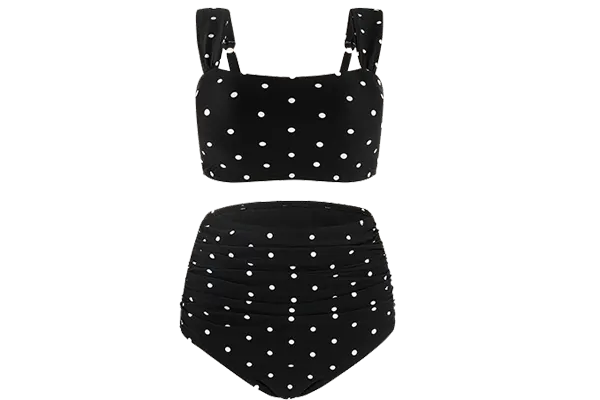 Black Polka Dot