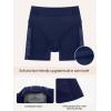 Ocean Blues Women’s 5″ High Waisted Swim Shorts Mesh Sides Board Shorts(Navy Blue)