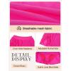 Ocean Blues Women’s High Waisted Mesh Swim Skirt Ruched Side Adjustable Skirted Built-in Briefs(Hot Pink)