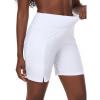 Ocean Blues Women’s 7″ Board Shorts with Liner Quick Dry High Waisted Swim Shorts(White)