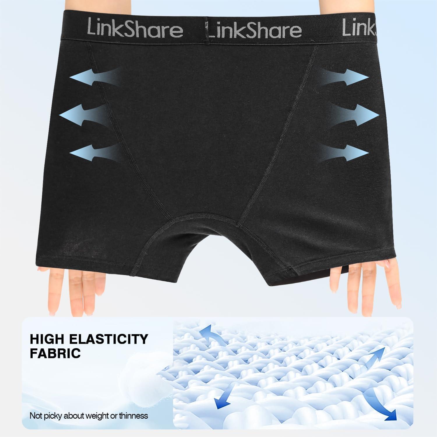 image:imageOcean Blues Soft Breathable Mens Boxer Briefs 5 Pack Mens Underwear Comfortable Choice for Daily WearBlack