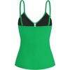 Ocean Blues Women’s Retro Tankini Swimsuit Shirring Tummy Control Tankini Top Only(Green)